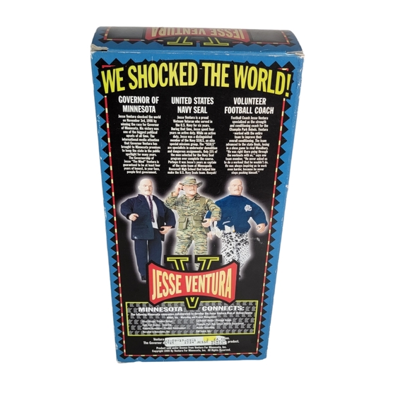 Jesse Ventura LTD US Navy Seal Man of Action Figure Governor 12" NIOB 1999 - Picture 7 of 13